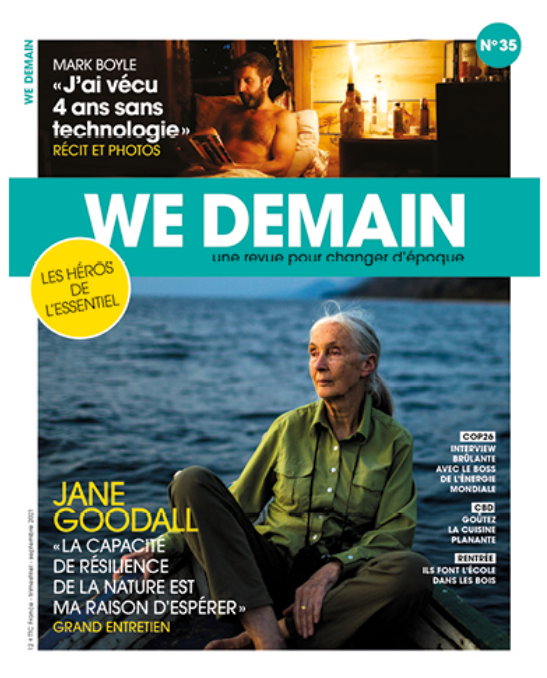 Jane Goodall dans We Demain
